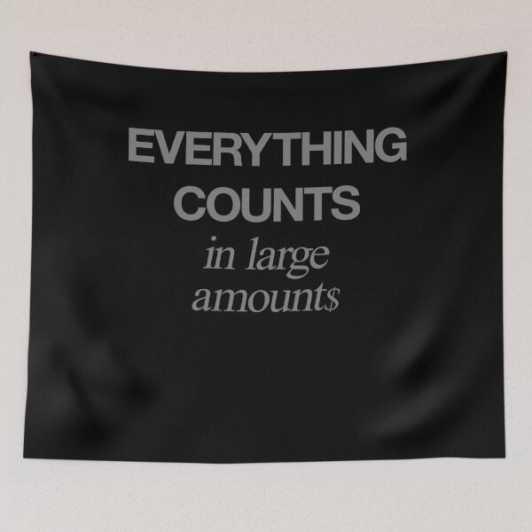 Item preview, Everything count$ designed and sold by Periodic Table of Synthpop.