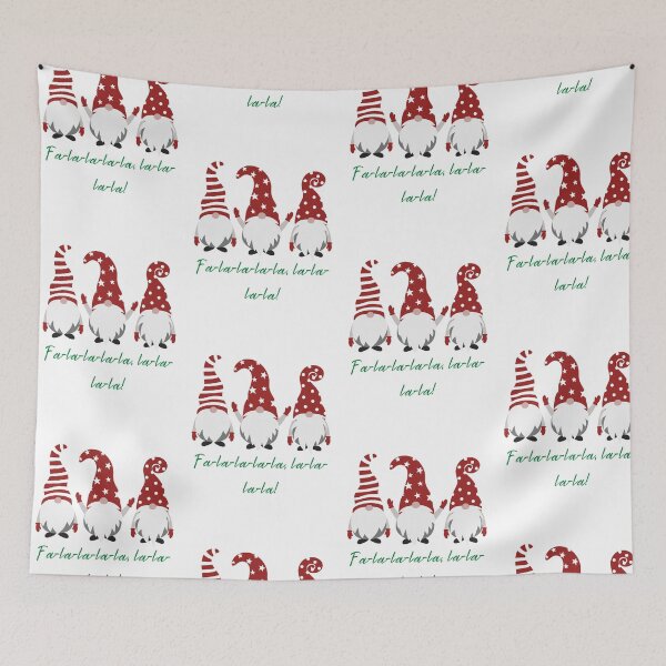 Item preview, Christmas Red and Green falalala  Design designed and sold by universegrace.