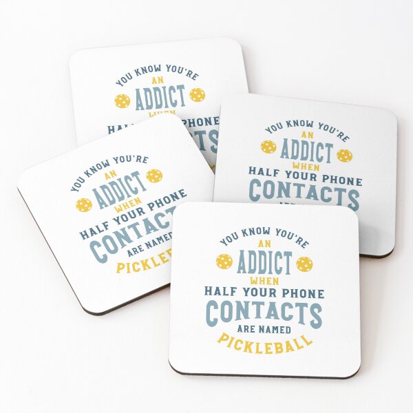 Item preview, Funny Pickleball Contacts in Phone designed and sold by whyitsme.