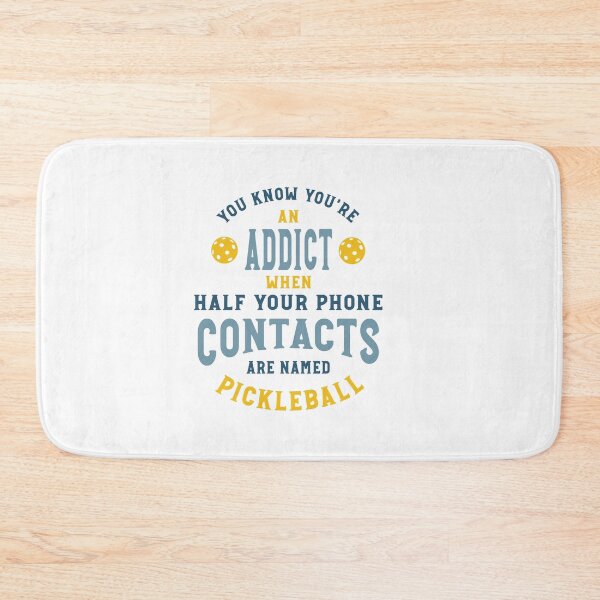 Item preview, Funny Pickleball Contacts in Phone designed and sold by whyitsme.