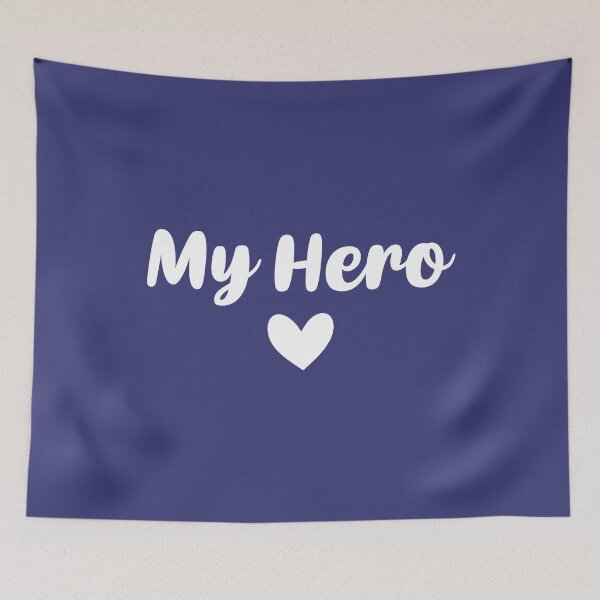 Item preview, My Hero (Blue BG) designed and sold by FilipeFerreira.