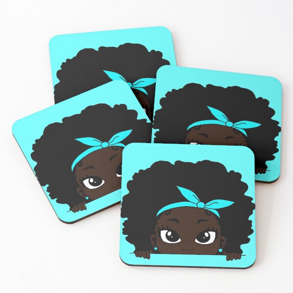 Item preview, Melanin Girl Afro Collection  designed and sold by Gabrielle Lawrence.