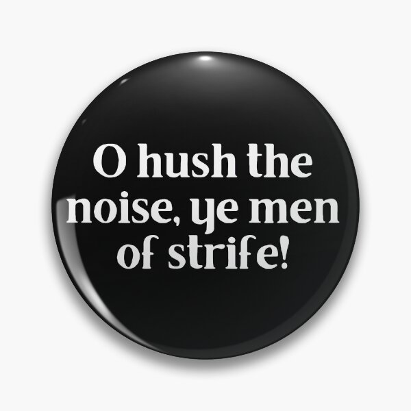 Item preview, O hush the noise, ye men of strife! designed and sold by Trufictioneer.