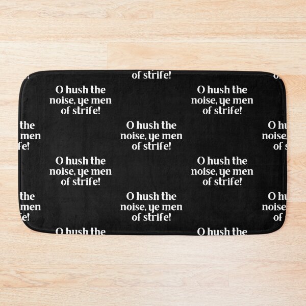 Item preview, O hush the noise, ye men of strife! designed and sold by Trufictioneer.