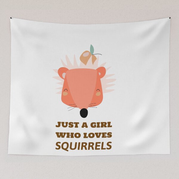 Item preview, Just a girl who loves squirrels designed and sold by Mechanical-Artt.