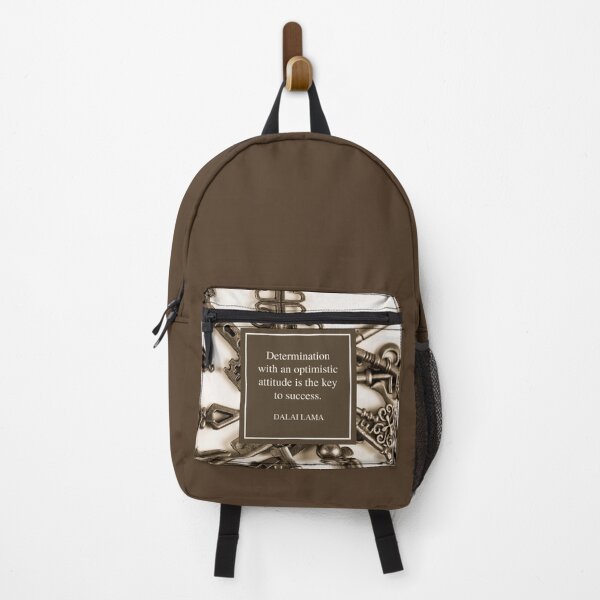 Item preview, Dalai Lama - motivational quote - Determination with an optimistic attitude is the key to success designed and sold by Art4Motivation.
