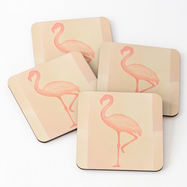 Item preview, pink flamingo silhouette designed and sold by FONESAY.
