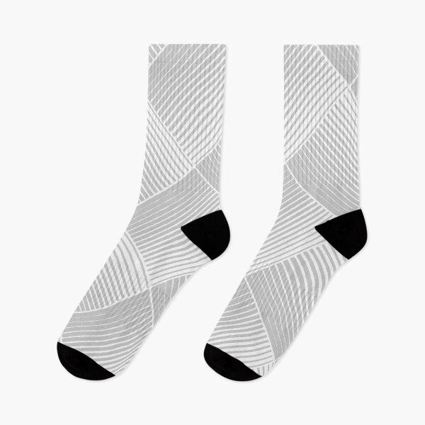 Item preview, Gray and White Square Mosaic Stripe Pattern Pairs Dulux 2022 Popular Colour Surrendered Skies designed and sold by ColorOfTheYears.