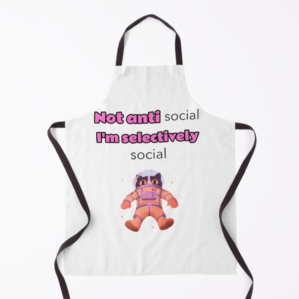 Item preview, Not antisocial I'm selectively social designed and sold by Mechanical-Artt.