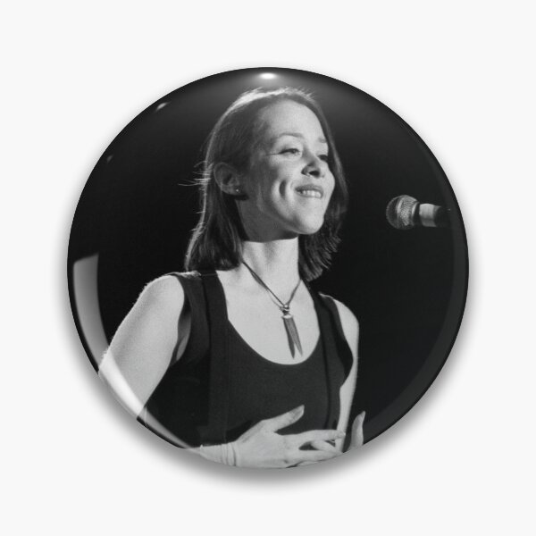 Item preview, Suzanne Vega BW Photograph designed and sold by ConcertImages.