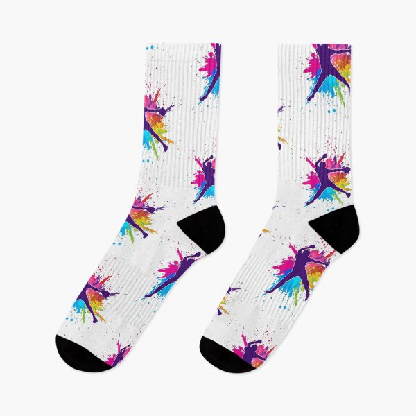 Item preview, Colorful Female Softball pitcher Splatter designed and sold by tfortier.