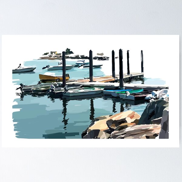 Item preview, Group of Boats 2 designed and sold by Emily Kalina.
