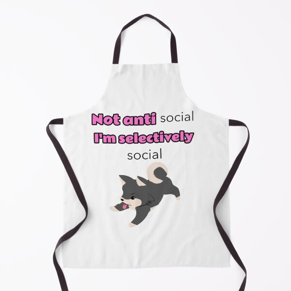 Item preview, Not antisocial I'm selectively social designed and sold by Mechanical-Artt.