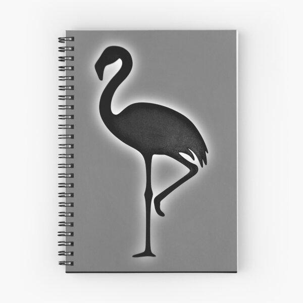 Item preview, black flamingo silhouette designed and sold by FONESAY.
