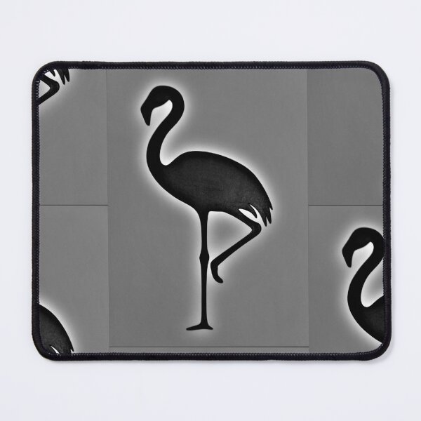 Item preview, black flamingo silhouette designed and sold by FONESAY.
