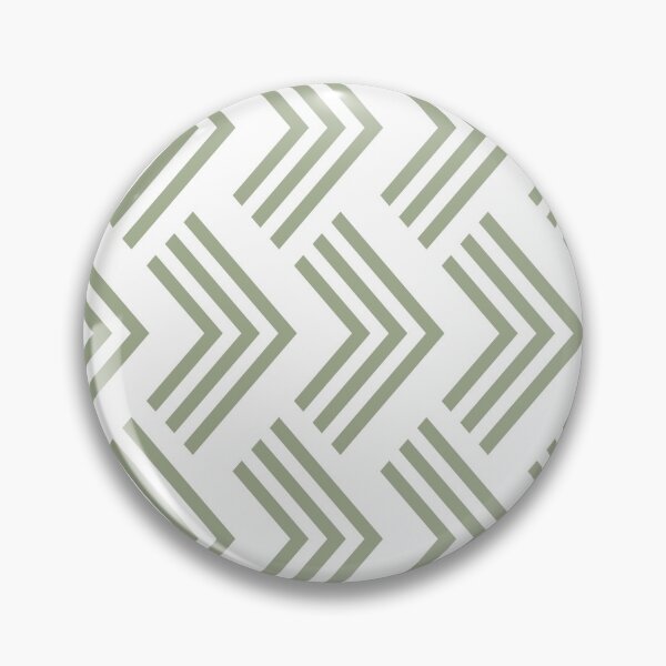 Item preview, Green and White Art Deco Chevron Arrow Pattern Pairs Dulux 2022 Popular Colour Bamboo Stem designed and sold by ColorOfTheYears.
