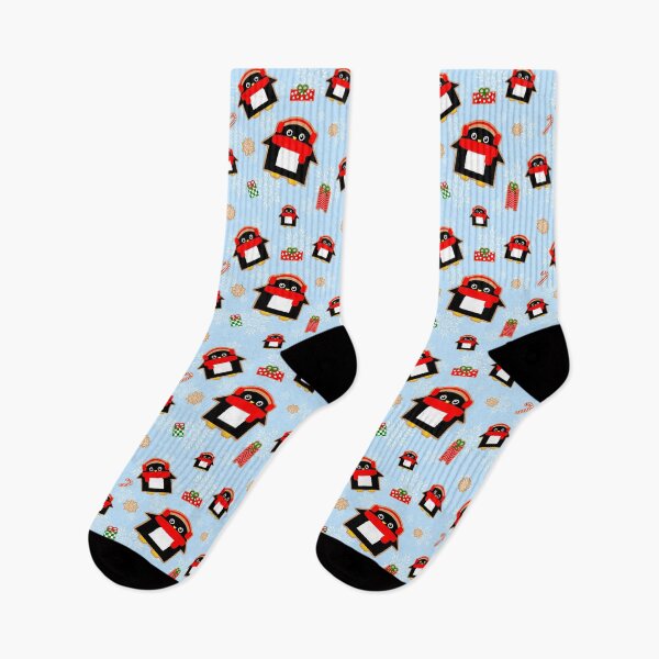 Item preview, Kawaii Cold Penguin Cookies Pattern designed and sold by mixMixtli.