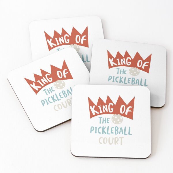 Item preview, Funny Mens Pickleball King of the Pickleball Court designed and sold by whyitsme.