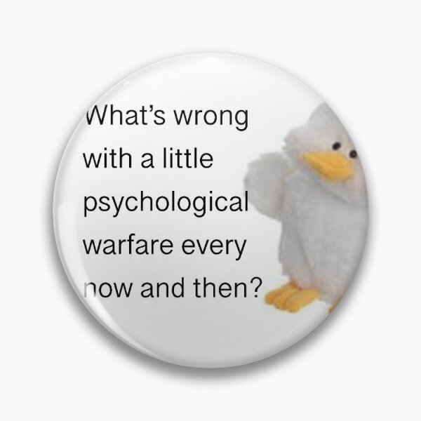Item preview, Psychological Warfare Duck designed and sold by Matthew Jobson.