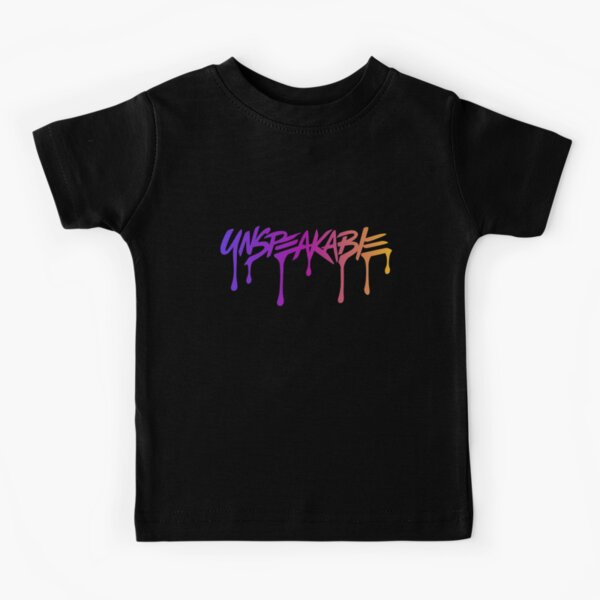 youtube play Funny Unspeak.able Kids T-Shirt