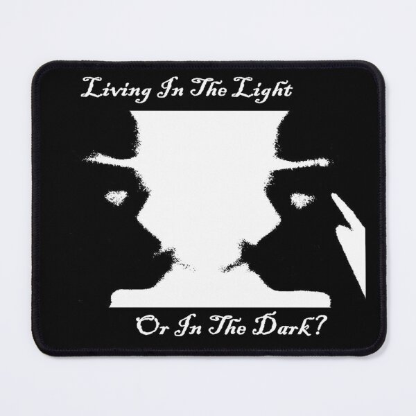 Item preview, Living In The Light Or In The Dark? (White Writing) designed and sold by C J Lewis.