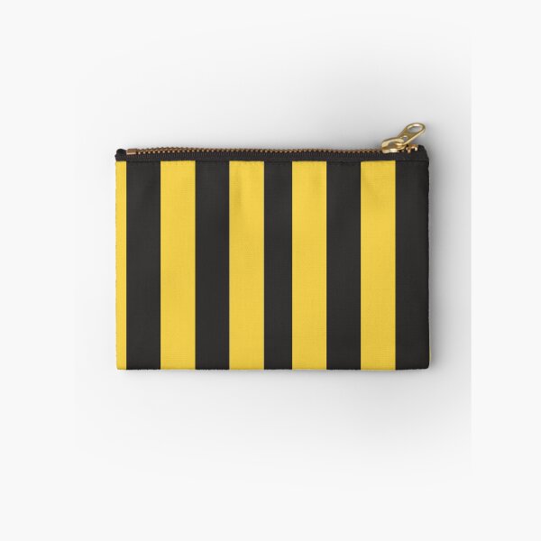 Item preview, Charcoal black and mustard yellow stripes designed and sold by NECHSTORE.