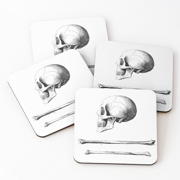 Item preview, Skull and bones designed and sold by chill-a-lot.