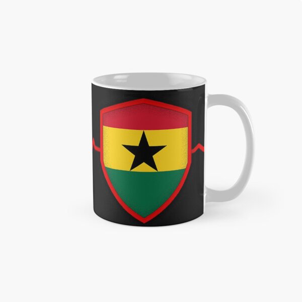 Item preview, GHANA  Hartbeat Flag designed and sold by Just Be Different.