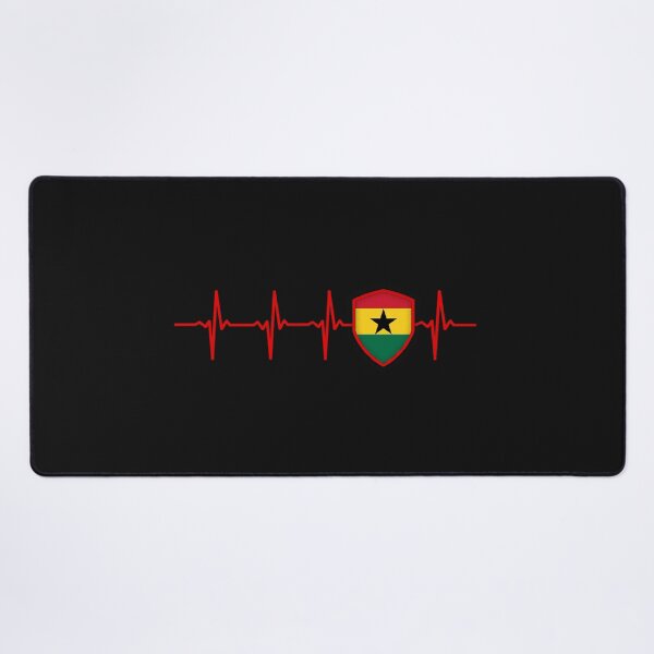 Item preview, GHANA  Hartbeat Flag designed and sold by Just Be Different.