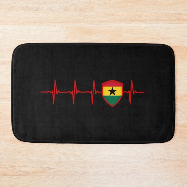 Item preview, GHANA  Hartbeat Flag designed and sold by Just Be Different.