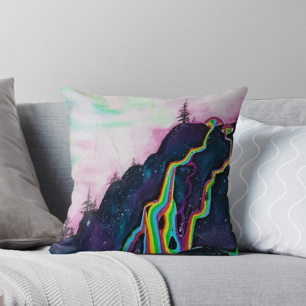 Item preview, Throw Pillow designed and sold by 9lbPaintbrush.