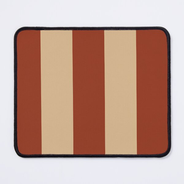 Item preview, Warm Sophisticated Beige and Rust Stripes designed and sold by NECHSTORE.