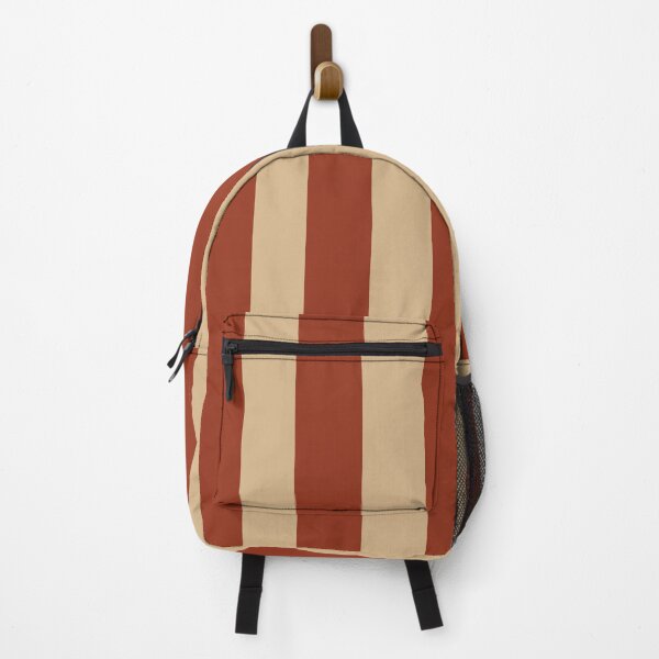 Item preview, Warm Sophisticated Beige and Rust Stripes designed and sold by NECHSTORE.