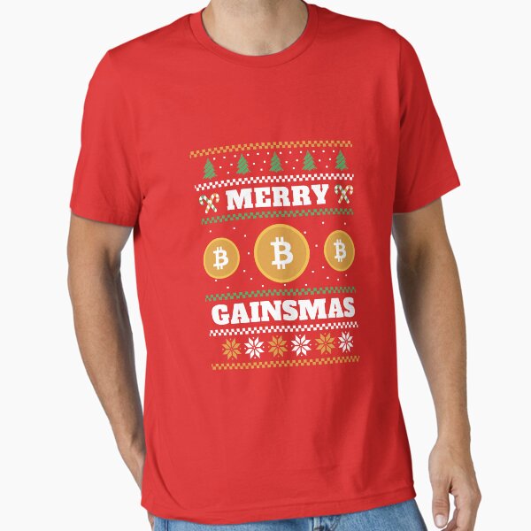 Item preview, All I Need For Christmas Is Crypto, Bitcoin, to the moon designed and sold by GulQari.