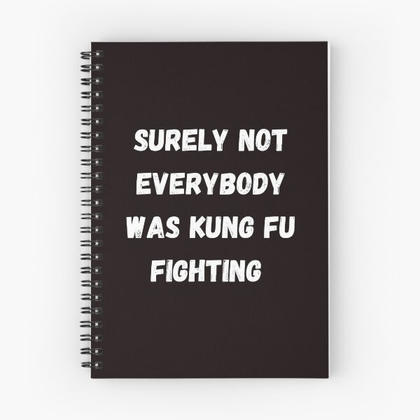 Item preview, Surely not everybody was kung fu fighting funny  designed and sold by LukjanovArt.