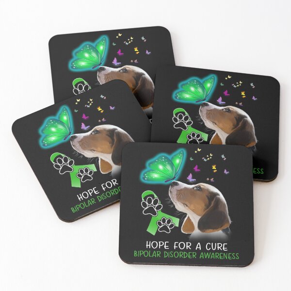 Item preview, Beagle Hope For A Cure Bipolar Disorder Awareness designed and sold by Grooffos.