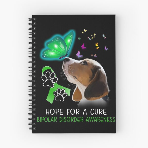 Item preview, Beagle Hope For A Cure Bipolar Disorder Awareness designed and sold by Grooffos.