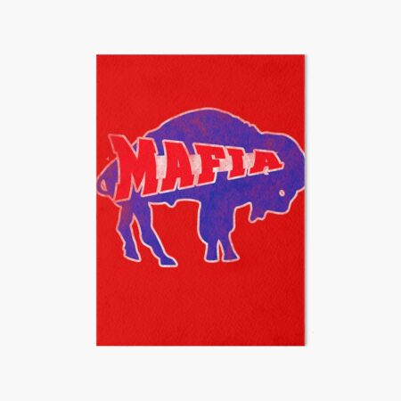 Bills Mafia Faded, Buffalo Bills Retro Art Board Print for Sale by  Undefeatd