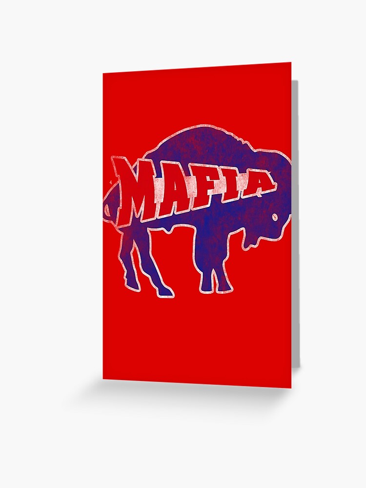 Bills Mafia Faded, Buffalo Bills Retro' Greeting Card for Sale by  Undefeatd