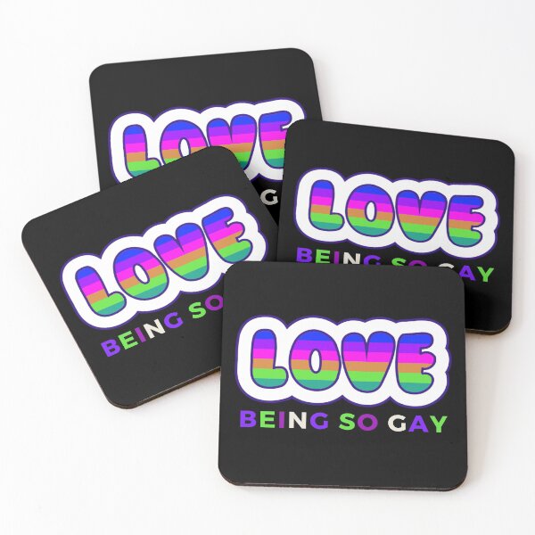 Item preview, Love Being So Gay designed and sold by Rainbows Rock.
