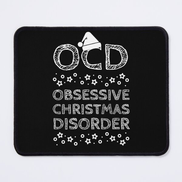 Item preview, OCD Funny - Obsessive Christmas Disorder designed and sold by OutcastBrain.