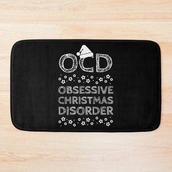 Item preview, OCD Funny - Obsessive Christmas Disorder designed and sold by OutcastBrain.