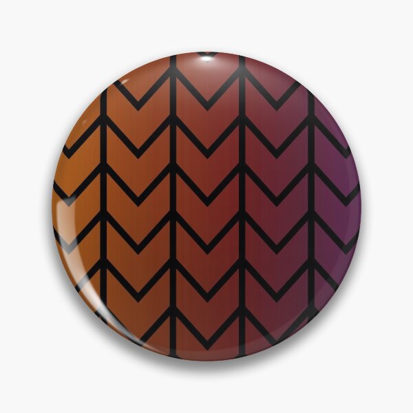 Item preview, Orange, Red, Pink Striped Gradient Chevron designed and sold by ColorPopArtBoutique.