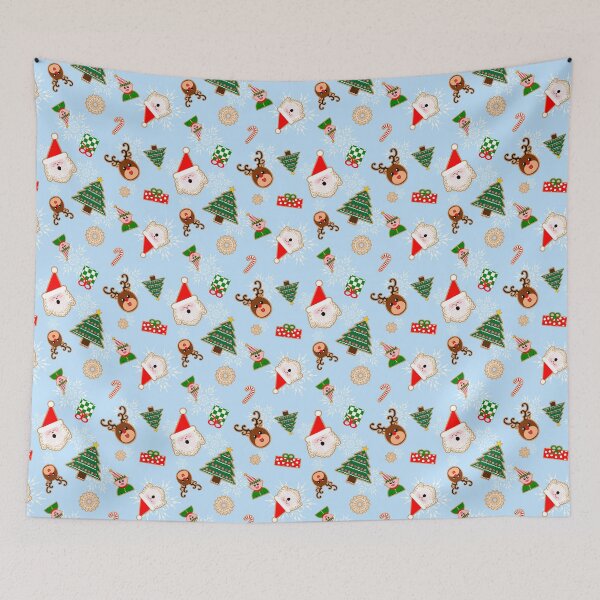 Item preview, Christmas Gang Cookies Pattern designed and sold by mixMixtli.