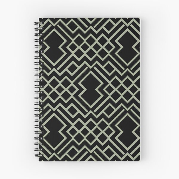 Item preview, Black and Green Modern Abstract Geometric Shape Pattern Pairs Dulux 2022 Popular Colour Bamboo Stem designed and sold by ColorOfTheYears.