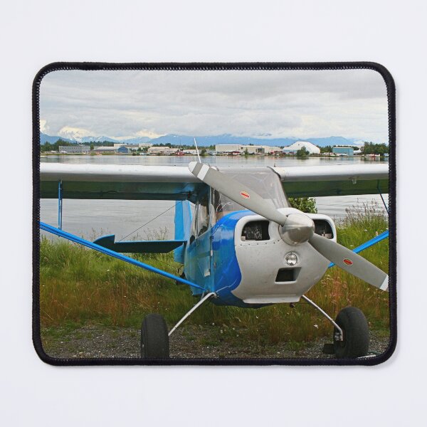 Item preview, High wing aircraft, blue & white, Alaska designed and sold by FranWest.