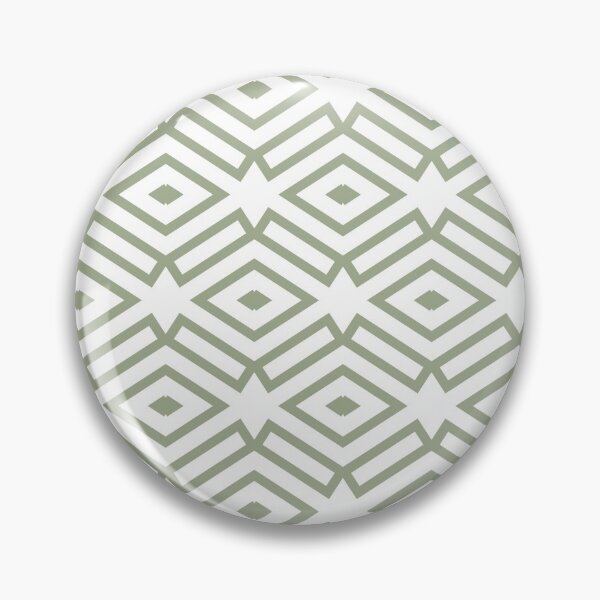Item preview, Green and White Ornamental Shape Pattern 7 Pairs Dulux 2022 Popular Colour Bamboo Stem designed and sold by ColorOfTheYears.