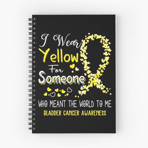 Item preview, I Wear Yellow For Bladder Cancer Awareness designed and sold by Tadmab.