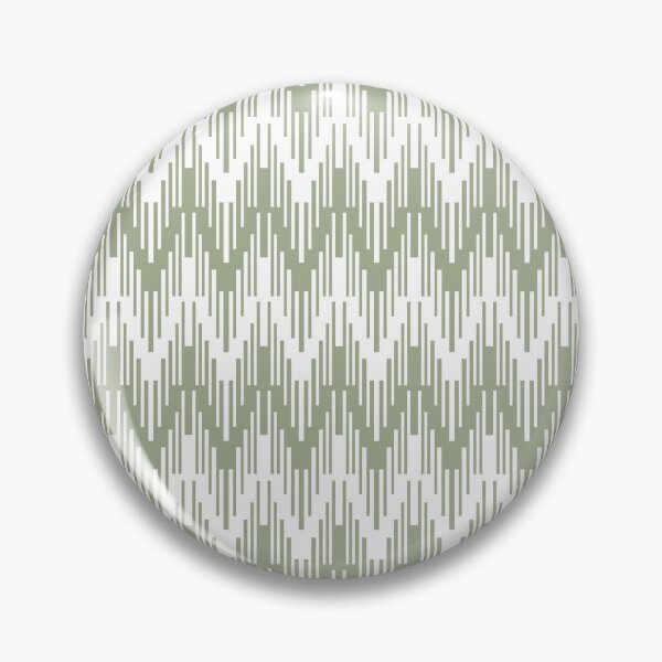 Item preview, Green and White Striped Chevron Ripple Pattern Pairs Dulux 2022 Popular Colour Bamboo Stem designed and sold by ColorOfTheYears.