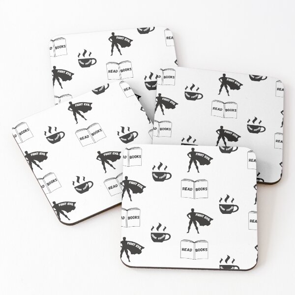 Item preview, Read Books Drink Coffee And Fight Evil designed and sold by LuckyKermit.